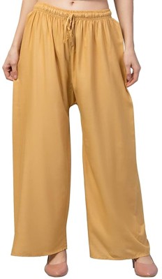 ABCD Relaxed Women Gold Trousers