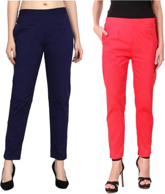 MIXFIT Regular Fit Women Multicolor Trousers