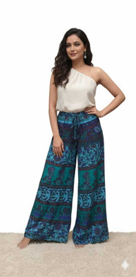 Suvarna Collections Loose Fit Women Multicolor Trousers