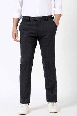 PETER ENGLAND Skinny Fit Men Grey Trousers