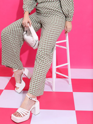 KETCH Regular Fit Women Multicolor Trousers