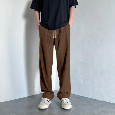 Rajovati Loose Fit Men Brown Trousers