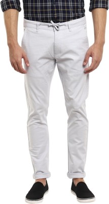 V-MART Regular Fit Men White Trousers