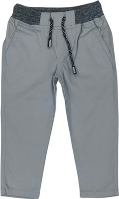BnC Regular Fit Boys Grey Trousers
