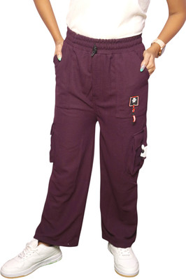 SGM Regular Fit Women Brown Trousers