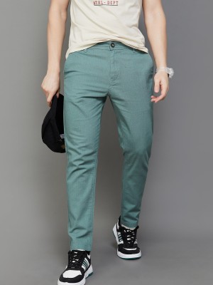 Fame Forever by Lifestyle Regular Fit Men Grey Trousers