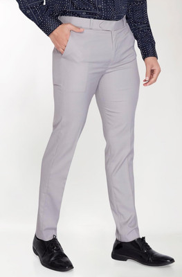 Achieverss Regular Fit Men Grey Trousers