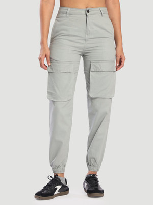 Bene Kleed Regular Fit Women Grey Trousers