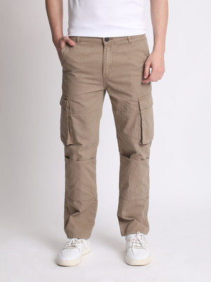 iVOC Relaxed Men Brown Trousers