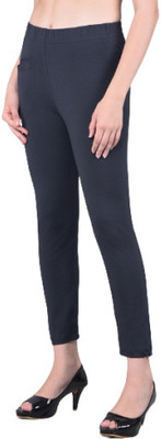 Comfort Lady Regular Fit Women Dark Blue Trousers