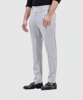 Snitch Slim Fit Men Blue Trousers