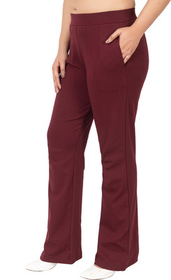 mlada Flared Women Multicolor Trousers