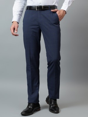 Ostermann Regular Fit Men Blue Trousers