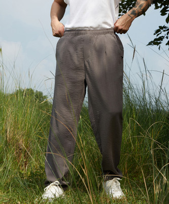 CAMPUS SUTRA Regular Fit Men Grey Trousers