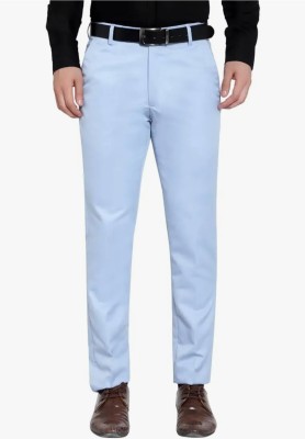 sawariya enterprises Regular Fit, Straight Fit Men Light Blue Trousers