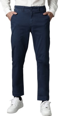 BREAKBOUNCE Slim Fit Men Blue Trousers