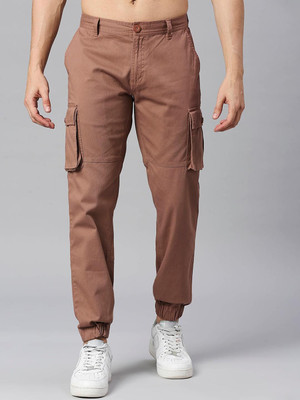 Moda Rapido Slim Fit Men Brown Trousers
