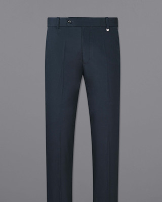 french crown Regular Fit Men Blue Trousers