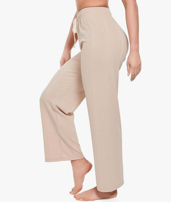 LaxmiEmpiree Comfort Fit Women Beige Trousers