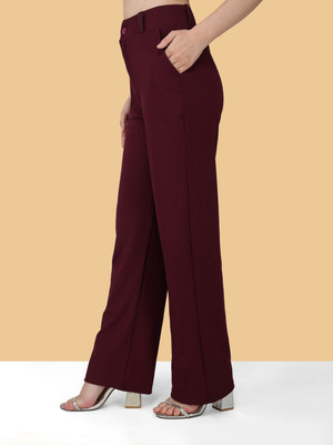 GREEN-SHADE Regular Fit Women Multicolor Trousers