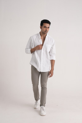 OS Jeans Skinny Fit Men Green Trousers