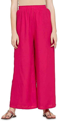 VPM Regular Fit Women Pink Trousers