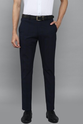 LOUIS PHILIPPE Skinny Fit Men Dark Blue Trousers