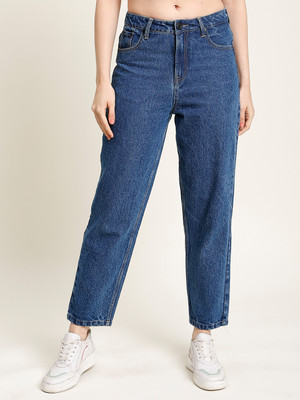 Bene Kleed Regular Fit Women Blue Trousers