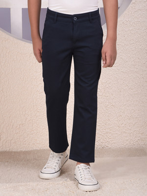 CRIMSOUNE CLUB Slim Fit Boys Blue Trousers