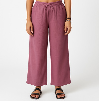 Belvik Regular Fit Women Pink Trousers