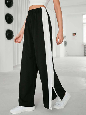 Zimist Regular Fit Women Black Trousers