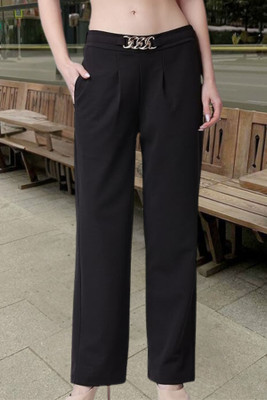 POPWINGS Regular Fit Women Black Trousers