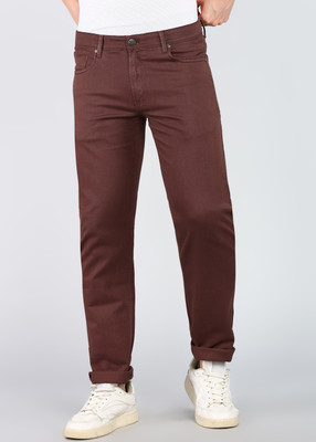 PETER ENGLAND Regular Fit Men Blue Trousers