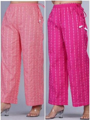 LOOPUP Regular Fit Women Multicolor Trousers