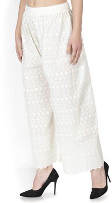 MIXFIT Regular Fit Women White Trousers