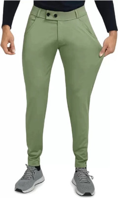 aayansh creations Relaxed Men Khaki Trousers