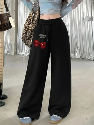 ERAWORLD Straight Fit Women Black Trousers