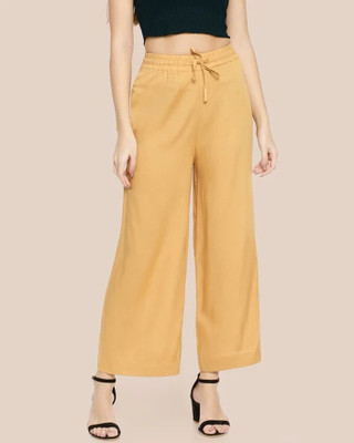 Moirai Relaxed Women Khaki Trousers