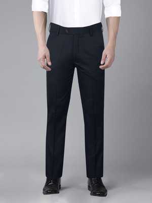 JUST BLACK Relaxed Men Black Trousers