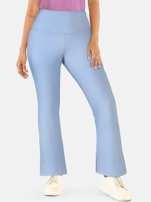 BlissClub The Flow Collection - Flare Pants - Regular Flared Women Grey Trousers