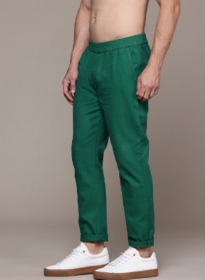 Nfhoverseas Comfort Fit Men Green Trousers