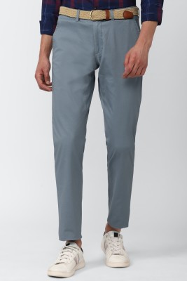 Simon Carter London Slim Fit Men Blue Trousers