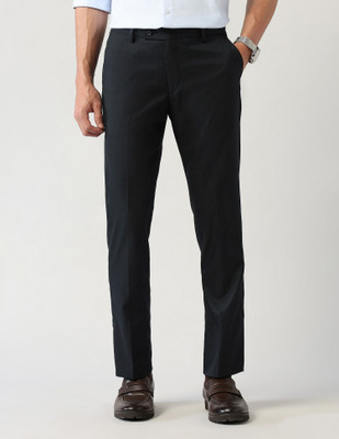 ARROW Regular Fit Men Blue Trousers