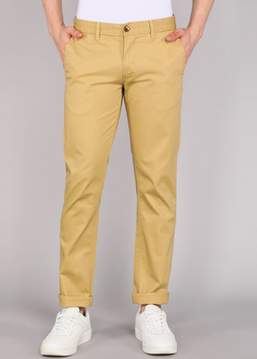 Louis Philippe Sport Slim Fit Men Khaki Trousers