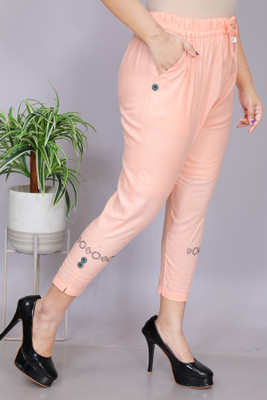 Ane Time Dresse Regular Fit Women Orange Trousers