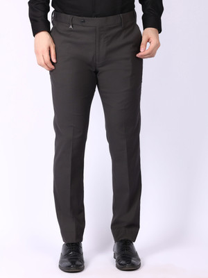 Style Culture Regular Fit Men Grey Trousers
