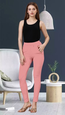 DTR FASHION Loose Fit Women Pink Trousers