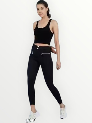 EpicDesigns Comfort Fit Women Black Trousers