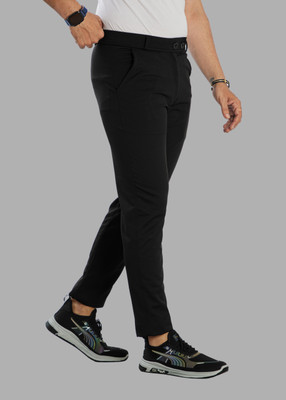 Style sync Slim Fit Men Brown Trousers