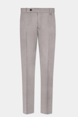 french crown Regular Fit Men Grey Trousers